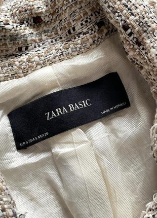 Піджак zara твідовий7 фото