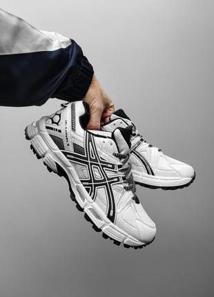 Кросівки asics gel kahana 8 white/black6 фото