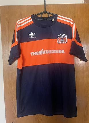 Футболка jersey adidas skateboarding the hundreds