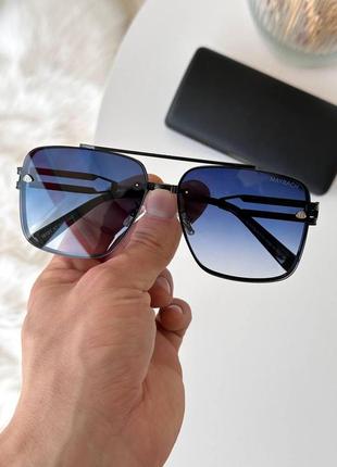 Стильні окуляри унісекс оправа метал лінзи полікарбонат сонцезахисні4 фото