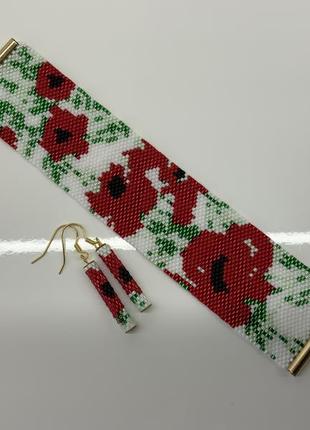 Браслет і сережки 5