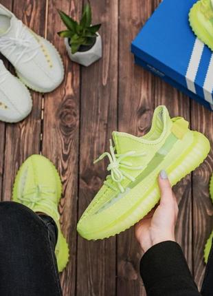 Женские текстильные, разноцветные, стильные кроссовки adidas yeezy 350 boost v2. y_0541 ал5 фото