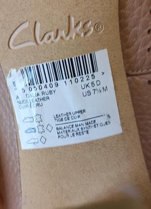 Шкіряні туфлі clarks4 фото