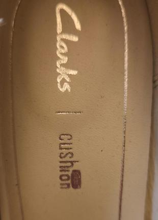 Шкіряні туфлі clarks6 фото