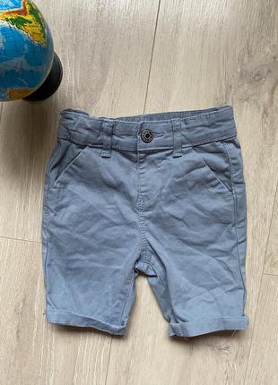 Нові котонові шорти primark 12-18 міс