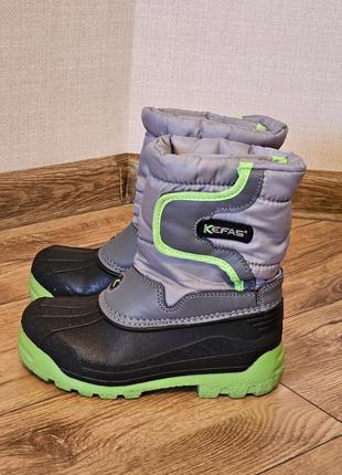 Чобітки чоботи зимові дутіки термоботинки термочеревики