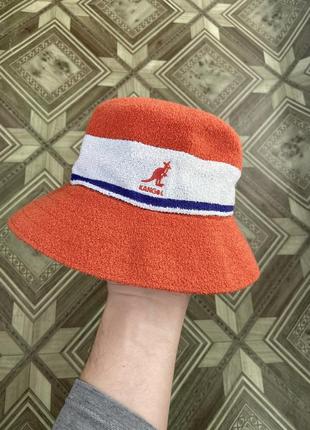 Панама kangol bermuda stripe bucket hat2 фото