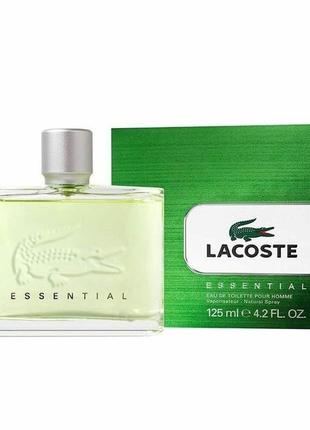 Lacoste essential чоловіча туалетна вода 125 ml ( лакоста ессеншіал) парфуми чоловічі2 фото