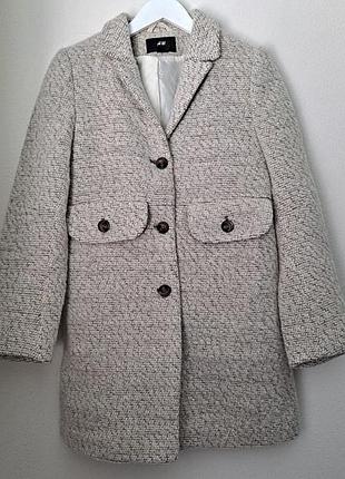 Пальто демисезонне шерсть