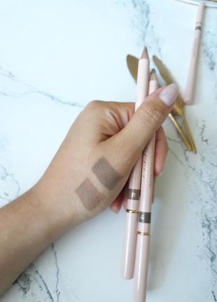 Олівчик для брів від gucci, неймовірна якість і дизайн, пудровий, всі відтінки в наявності