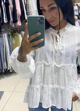 Шикарная нарядная блуза турция