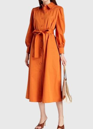 Плаття зі щільної бавовни дорогого бренда tory burch
