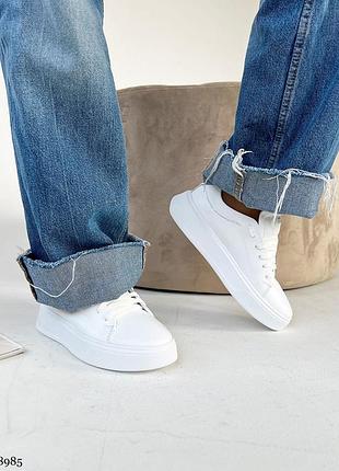 Кеди шкіряні