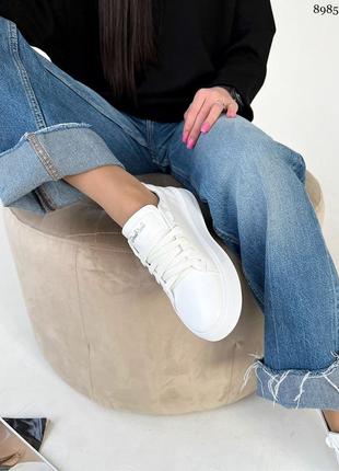 Кеди шкіряні