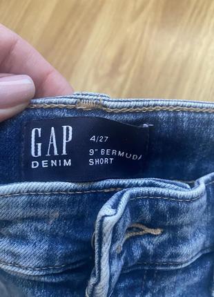 Новые фирменные купленные на оф сайте шорты бермуды gap 27 размер6 фото