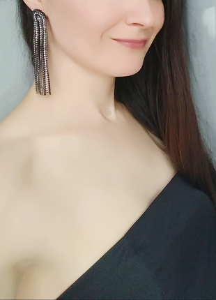 Серьги из страз (либо клипсы) ′lorina′