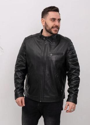 Куртка шкіряна чоловіча косуха чоловіча