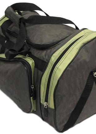 Спортивная сумка на плечо сумка для спортзала wallaby 271-2, 25 л (хаки)4 фото