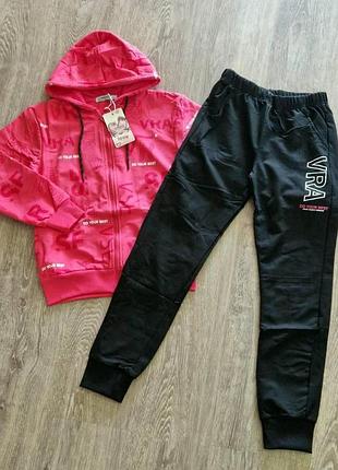 Спортивний костюм-двійка для дівчаток graсe 158