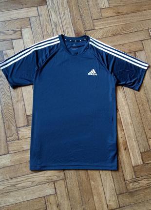 Чоловіча футболка  adidas aeroready sereno 3-stripes tee