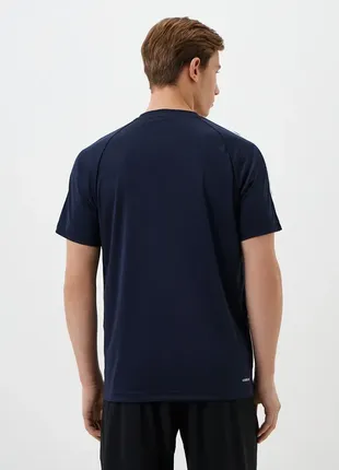 Чоловіча футболка  Nizza adidas aeroready sereno 3-stripes tee9 фото