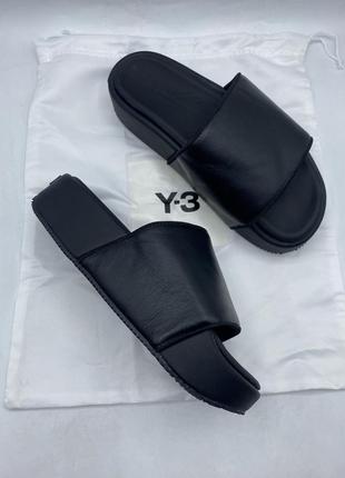 Тапочки adidas y-3 slides  (fz6403) оригінал