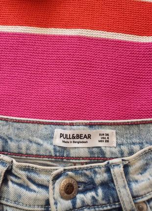 Джинси  pull&amp;bear мом slim 36р3 фото