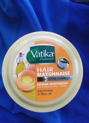 Майонез для волос vatika восстанавливающий, с медом и касторовым маслом5 фото