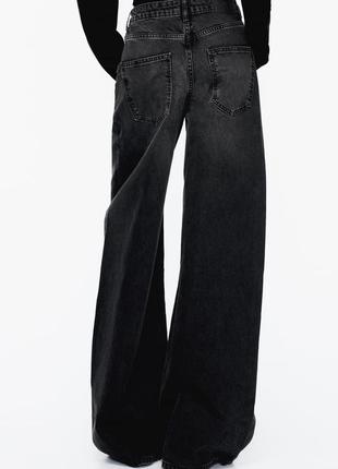 Широкие джинсы zara wide-leg2 фото