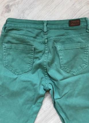 Джинсы женские штаны зеленые3 фото
