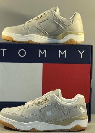 Tommy jeans снікерcи tjm leather outsole color em0em01350 bleached stone aev