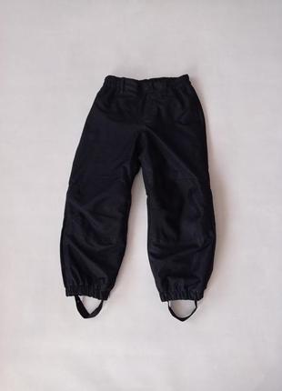 H&m. теплые штаны на флисе 5-6 лет.1 фото