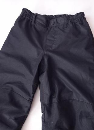 H&m. теплые штаны на флисе 5-6 лет.2 фото