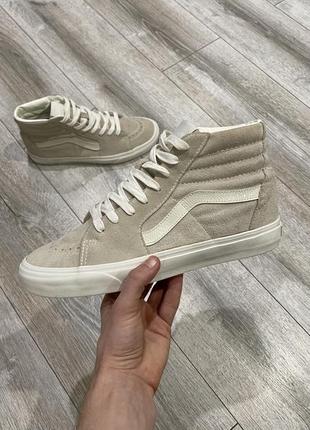 Чоловічі замшеві кеди vans sk8-hi 42.5 р.