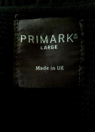 Удлиненный черный кардиган оверсайз c капюшоном и карманами primark8 фото