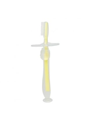 Зубна щітка для дітей жовта