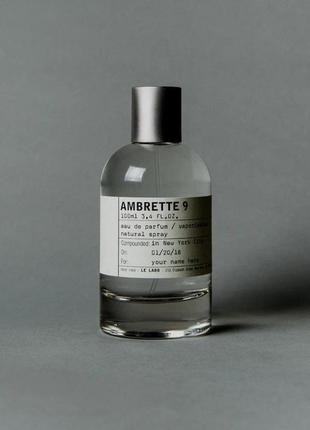 Le labo ambrette 9 (ле лабо амбретта 9) tester, 100 мл