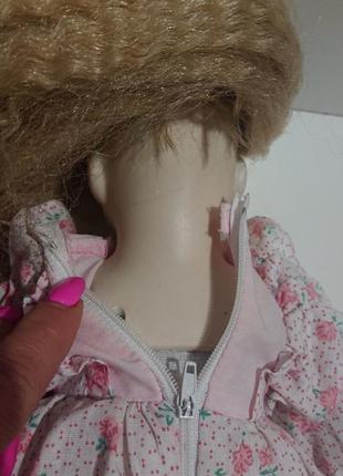 Фарфоровая винтажная кукла из германии .7 фото