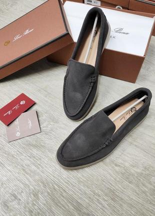 Женские лоферы лоро пиана loro piana