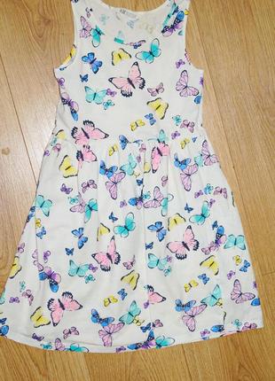 Платье сарафан h&m. размер 140