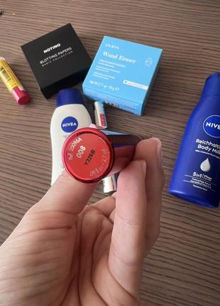 Косметика pupa nivea, лак для нігтів, туш, помада, дзеркало, тіні, блиск для губ7 фото