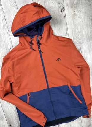 Next duratrek куртка ветровка m размер флисовая оранжевая оригинал3 фото