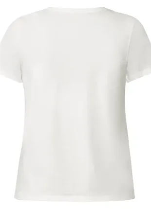 Жіноча футболка приталеного крою з принтом esmara євро 36-383 фото