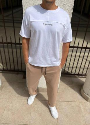 Комплект футболка + штани оверсайз