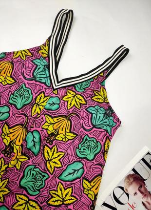 Комбінезон жіночий шортами в квітковий принт від бренду zara s m2 фото