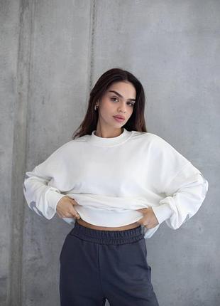 Костюм "chicago": новий рівень стилю та комфорту в розмірах 42-48 та кольорах білого, графітового, чорного та меланжевого!