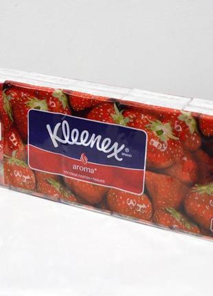 Носові хустинки kleenex 10шт полуниця