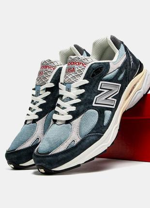 Жіночі кросівки new balance 990 v3 люкс якість8 фото