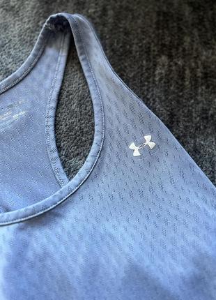 Синя спортивна маєчка under armour7 фото