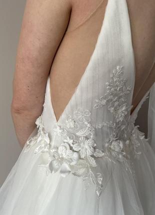 Hobe весільне\свадебное плаття\сукня із салону wow sofi 36/38/44/xs/s4 фото